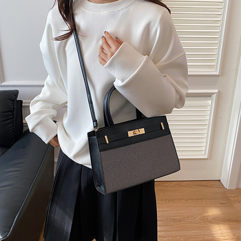 Minimalistička ženska torba 2025 — elegantna torba za rame i crossbody, PU koža, srednja veličina, gradski stil