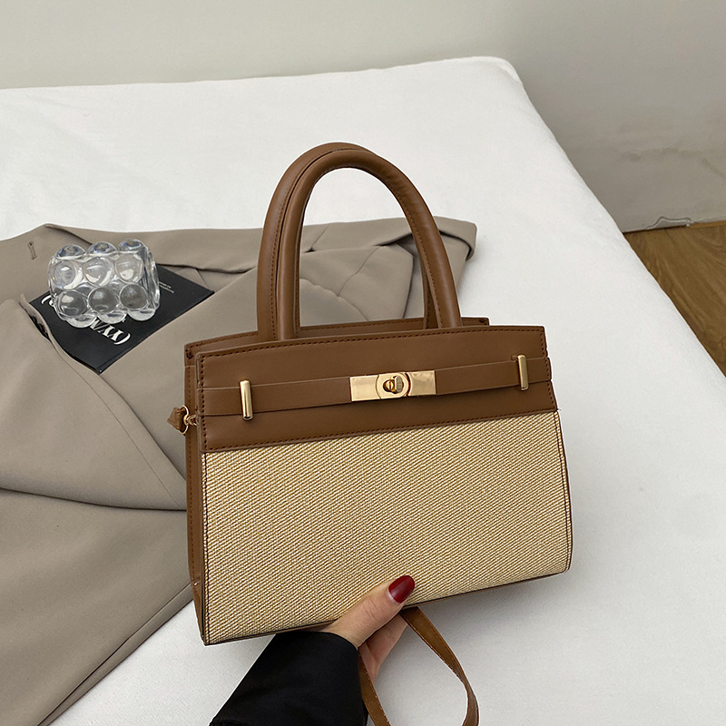 Minimalistička ženska torba 2025 — elegantna torba za rame i crossbody, PU koža, srednja veličina, gradski stil