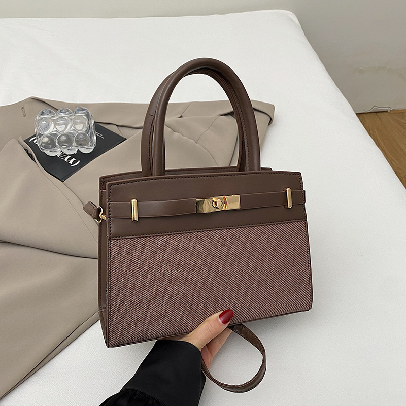 Minimalistička ženska torba 2025 — elegantna torba za rame i crossbody, PU koža, srednja veličina, gradski stil