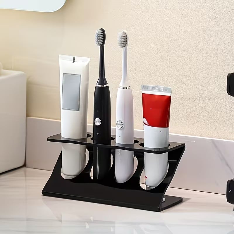 Suport pentru periuțe electrice și organizator de birou multifuncțional pentru baie și accesorii de ras