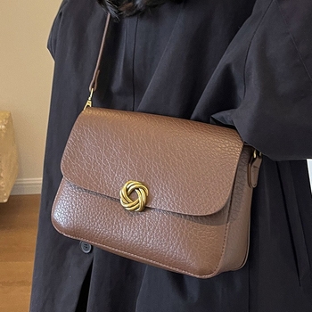 Fujilin ženska crossbody torba s jednim remenom, jednostavna tekstura, horizontalni pravokutni oblik, proljeće 2025