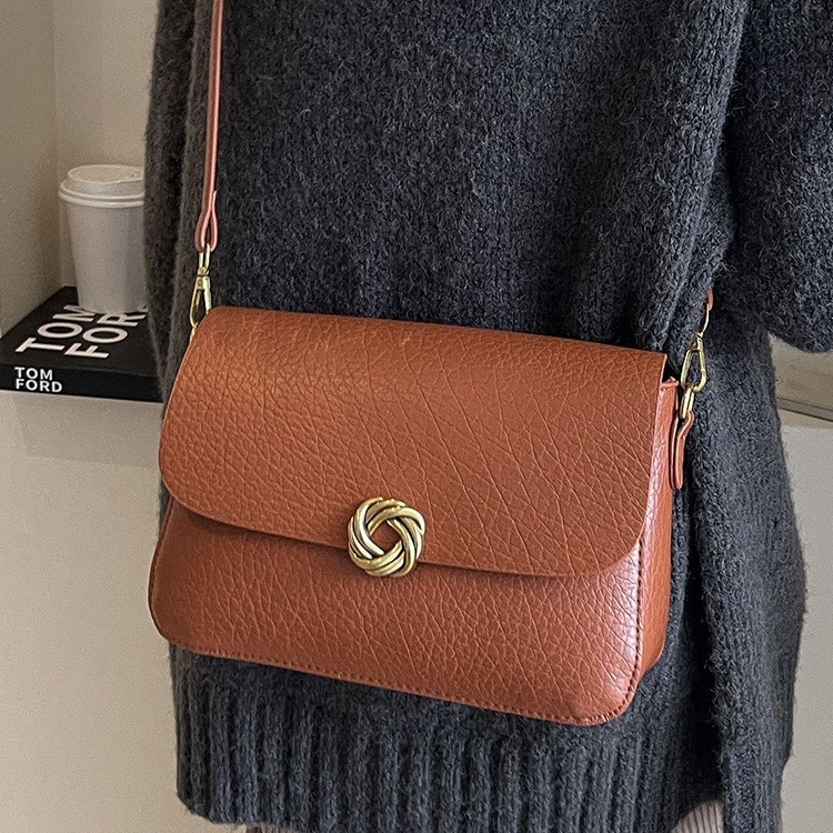 Fujilin ženska crossbody torba s jednim remenom, jednostavna tekstura, horizontalni pravokutni oblik, proljeće 2025
