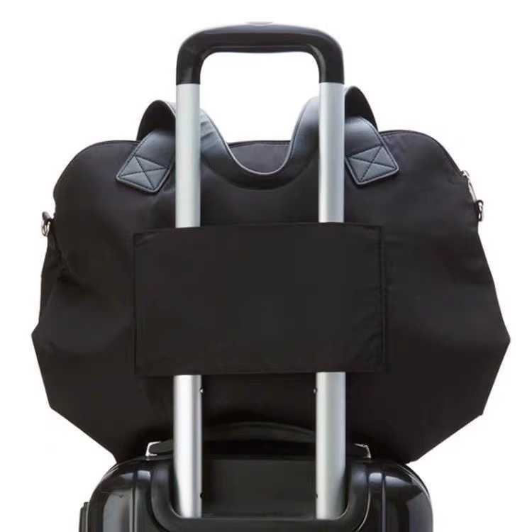Torba za kratka putovanja velikog kapaciteta, casual tote s remenom za rame i rukavom za prtljagu