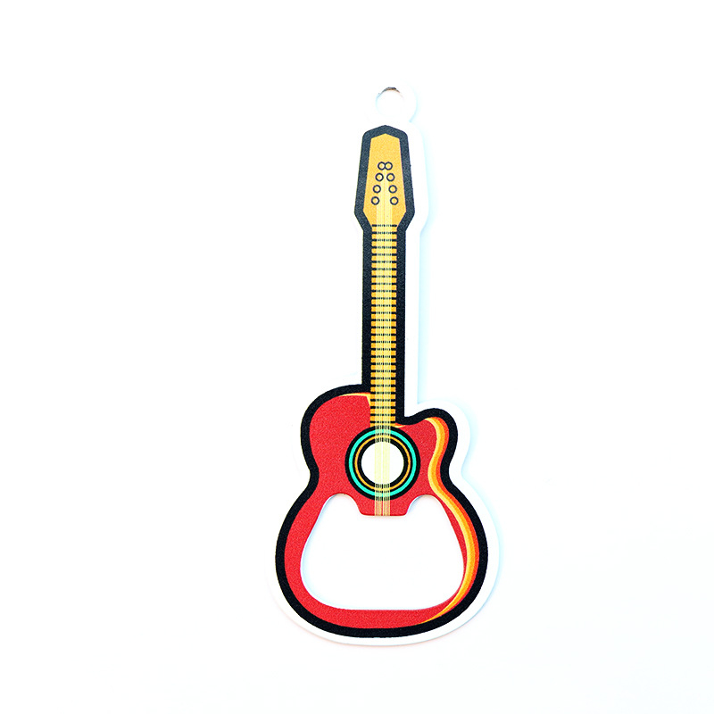 Deschizător de sticle din metal, imprimat – design creativ pentru bucătărie, bere, magnetic, portabil