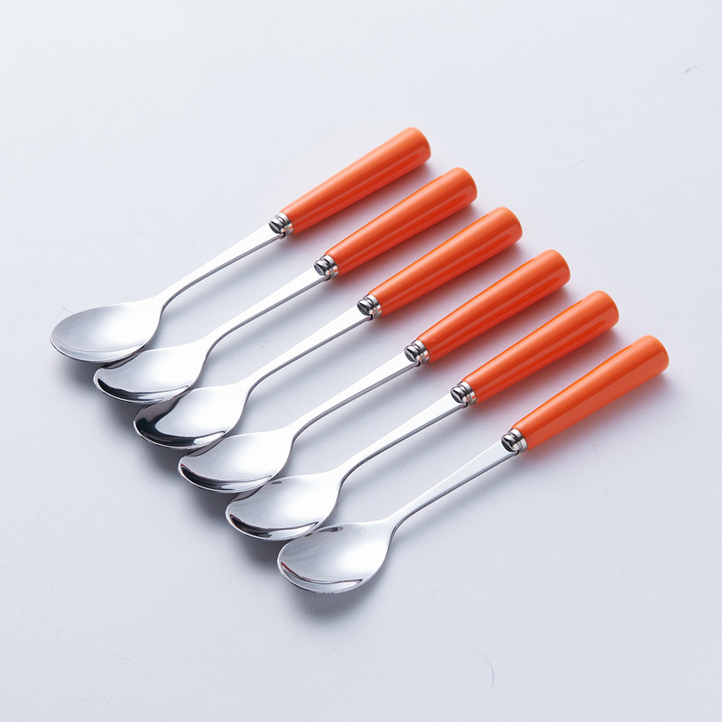 Set de fructe din ceramică, cu furculițe și linguri din oțel inoxidabil, cu recipient de depozitare – bețișoare pentru fructe pentru uz casnic