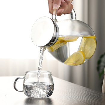 Sticlă borosilicată pentru apă rece, cu capacitate mare, pentru ceai, suc și lapte