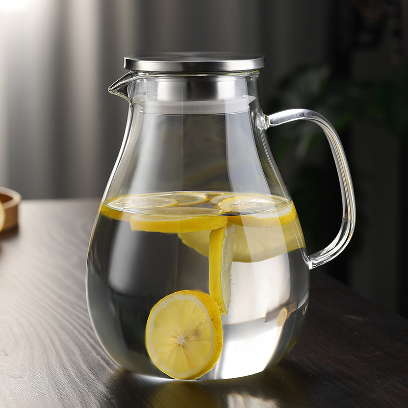 Sticlă borosilicată pentru apă rece, cu capacitate mare, pentru ceai, suc și lapte