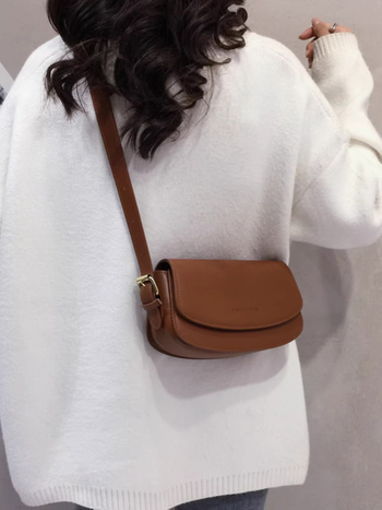 Ženska PU torbica srednje veličine, kvadratnog oblika, crossbody, retro ljetni stil