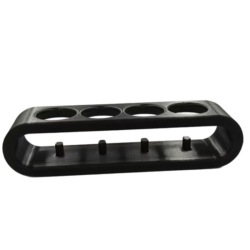 Suport pentru periuțe electrice, 4 compartimente, din plastic