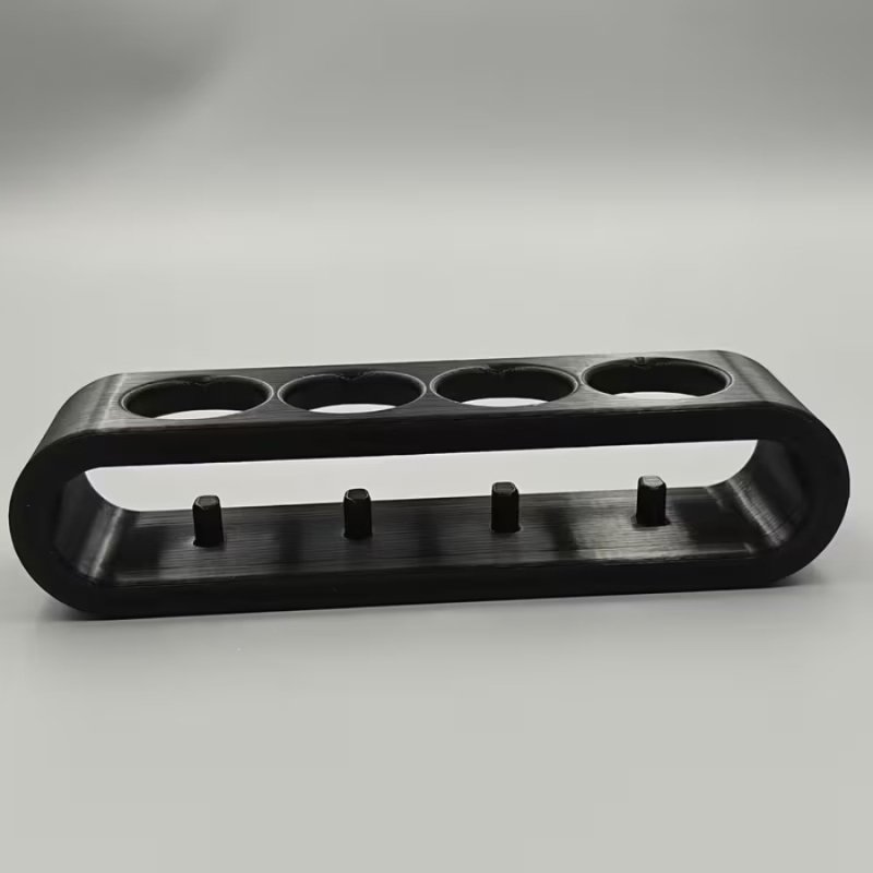 Suport pentru periuțe electrice, 4 compartimente, din plastic