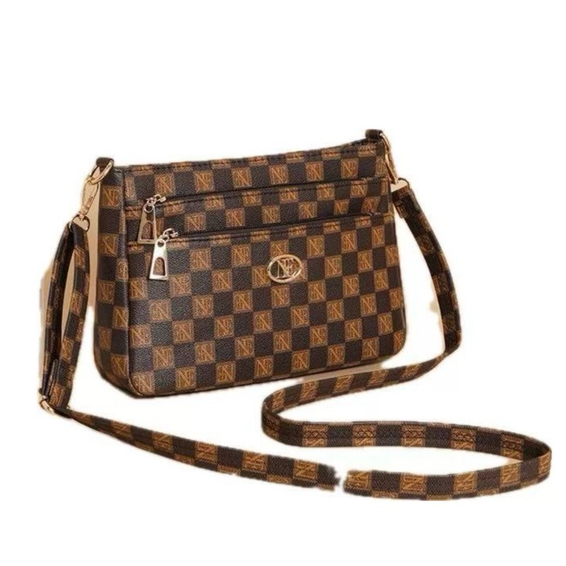 Ženska crossbody torba za jesen-zimu 2025, vintage motiv, retro stil za žene srednje dobi