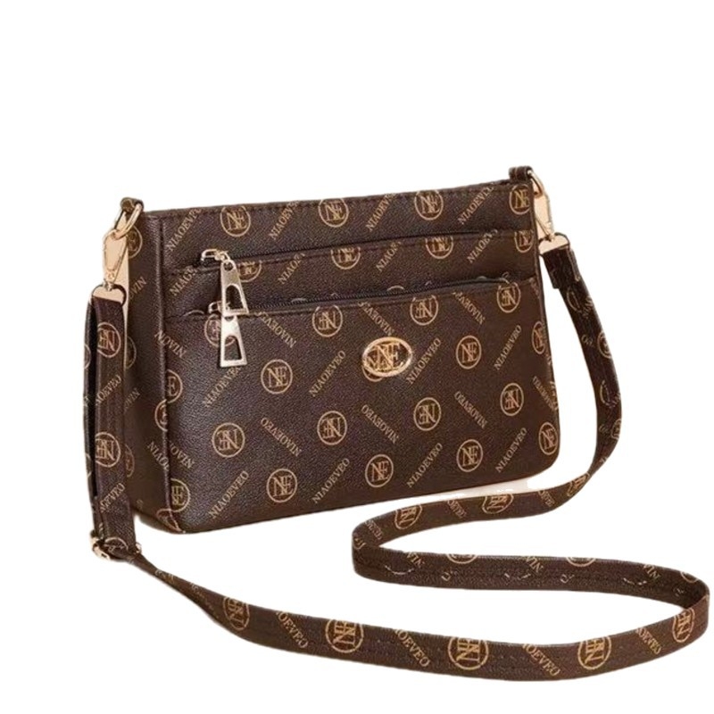 Ženska crossbody torba za jesen-zimu 2025, vintage motiv, retro stil za žene srednje dobi