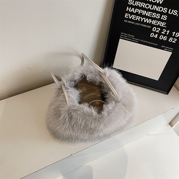 Ženska pliš torba za jesen-zimu, s plisiranim dizajnom, velika kapaciteta, crossbody torba u korejskom stilu