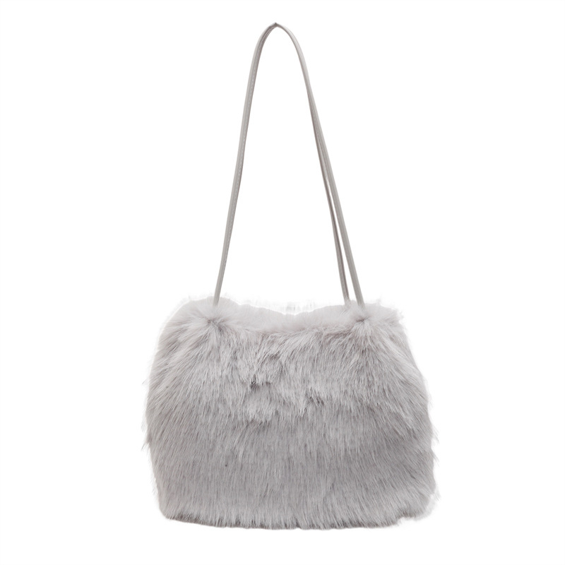 Ženska pliš torba za jesen-zimu, s plisiranim dizajnom, velika kapaciteta, crossbody torba u korejskom stilu