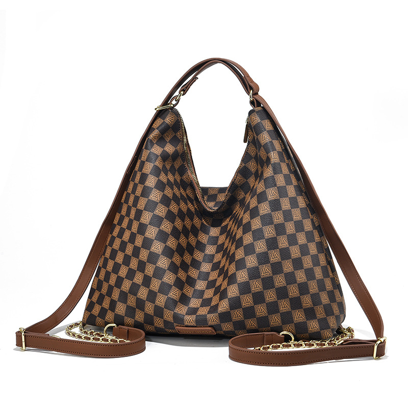 Ženska torba 2025 — novi jesensko-zimski model velike kapacitete Tote, elegantan izgled i višenamjenska upotreba za rame i crossbody.