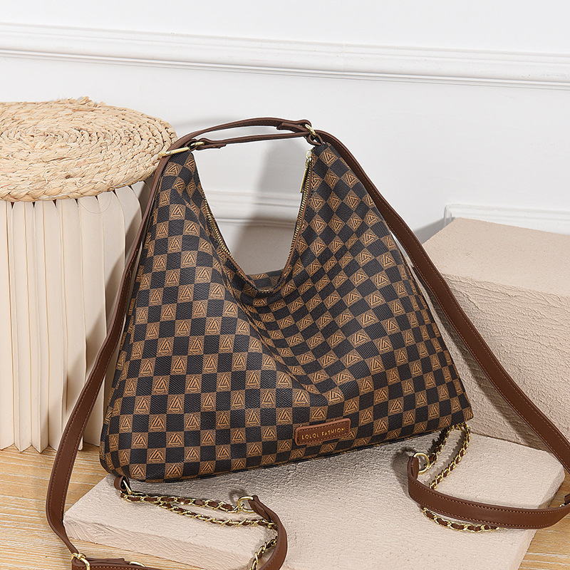Ženska torba 2025 — novi jesensko-zimski model velike kapacitete Tote, elegantan izgled i višenamjenska upotreba za rame i crossbody.