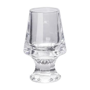 Pahar de whiskey pentru degustare, cu dungi, cristal gros, pahar premium pentru băuturi spirtoase