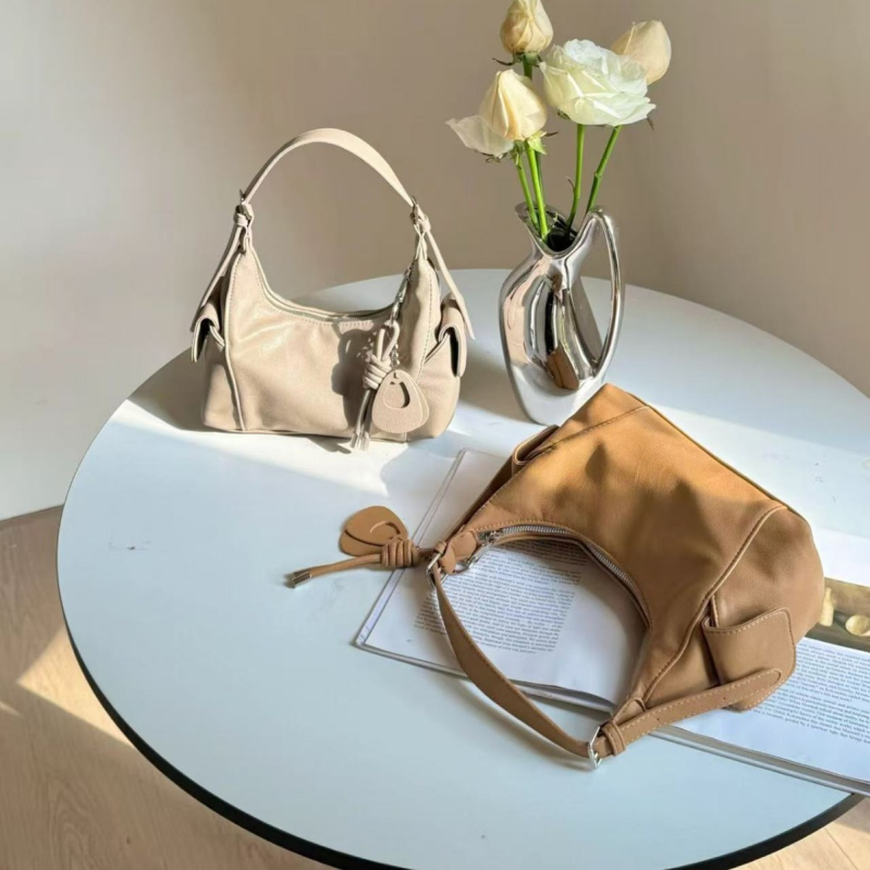Yahe 2025 novi model ženska hobo torbica s lychee teksturom, crossbody/rameni stil, vrhunski dojam