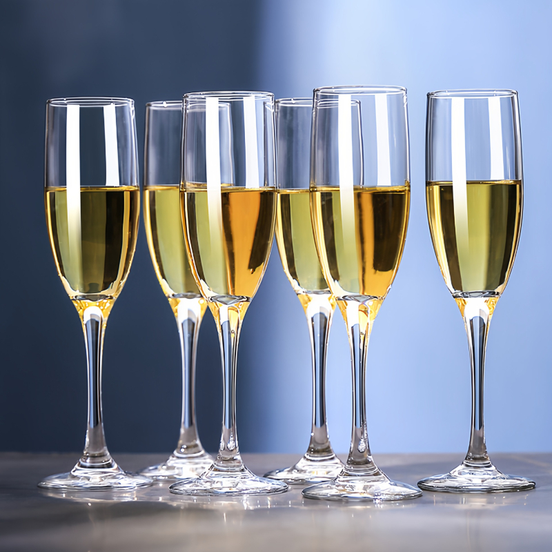 Set de pahare pentru vin roșu, stil european, pahar din sticlă pentru șampanie, transparent, 201-300 ml