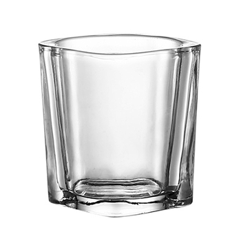 Jingnoya Set de pahare din sticlă pentru băuturi spirtoase, uz casnic, 6–10 bucăți, capacitate 1–100 ml pe pahar, formă pătrată, stil trend național