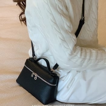 Višenamjenska mala kvadratna torbica, 2025 modni trend, ženska luksuzna Kelly torba, s jednom naramenicom i crossbody nošenjem, za šminku