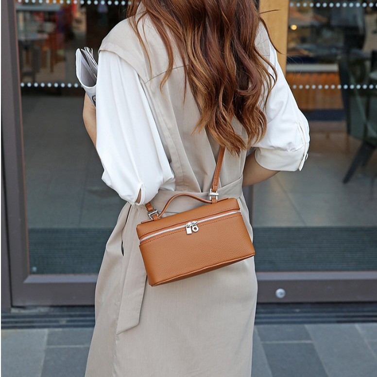 Višenamjenska mala kvadratna torbica, 2025 modni trend, ženska luksuzna Kelly torba, s jednom naramenicom i crossbody nošenjem, za šminku