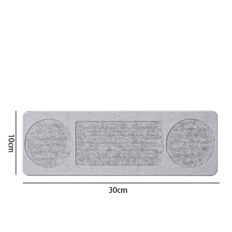 Suport pentru periuțe de dinți din diatomită, bază pentru chiuvetă, spațiu de depozitare, covoraș absorbant pentru pahar cu uscare rapidă, organizator pentru pahar și pastă de dinți