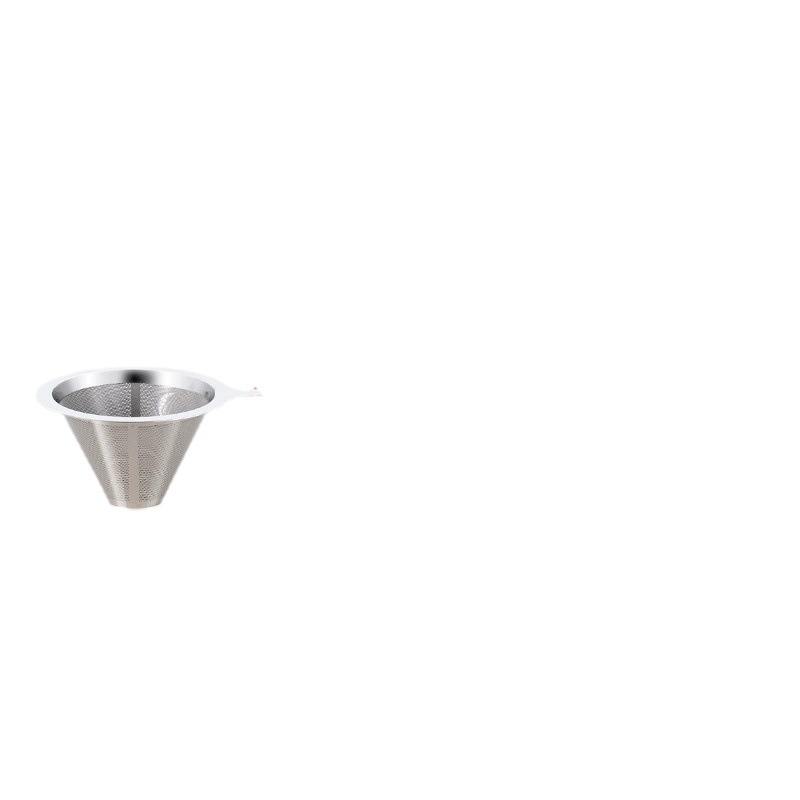 Set filtru cafea din oțel inoxidabil pentru pour-over, fără filtru de hârtie, filtru din plasă ultra-fină