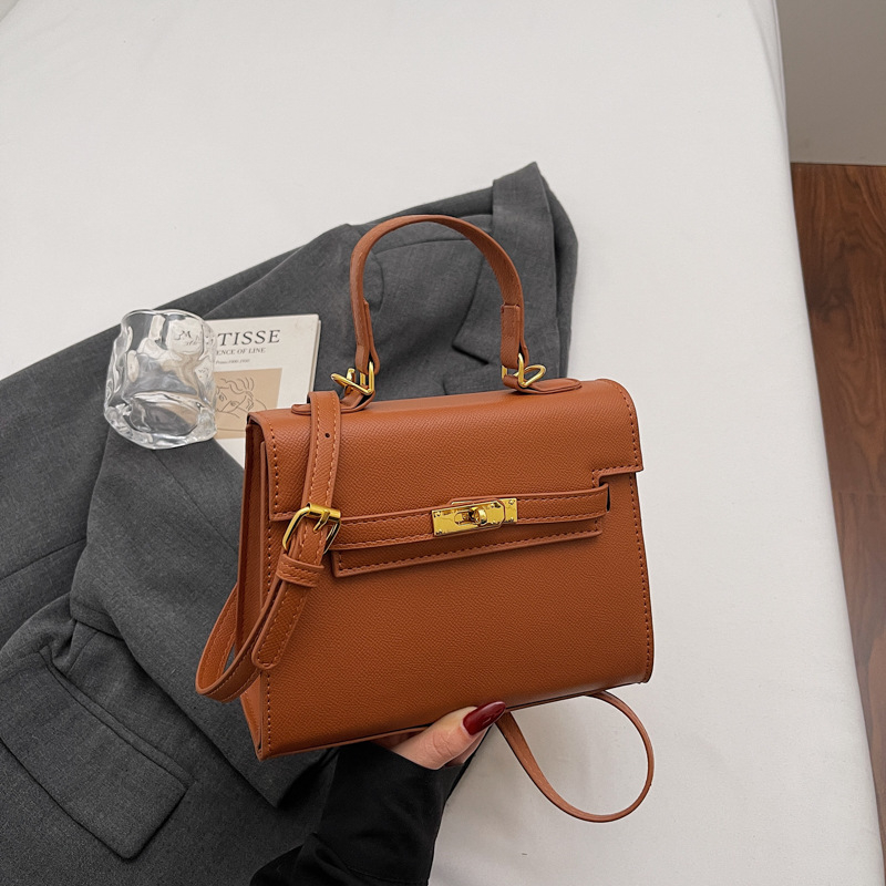 Ženska torbica Kelly, teksturirana, moderna torba za rame i crossbody, mala kvadratna torba za svakodnevnu upotrebu