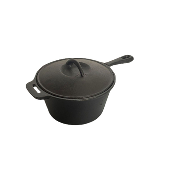 Oală din fontă, corp unic, pentru lapte și hrană de bebeluși, 19 cm