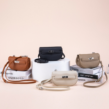 Nova ženska torbica od prave kože, Kelly stil, lagana crossbody, mala veličina