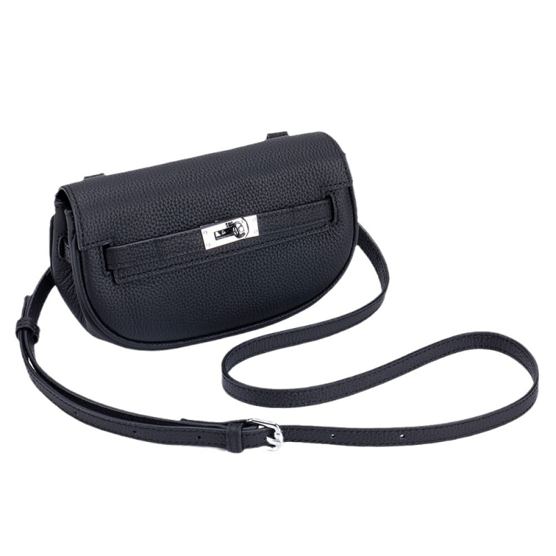 Nova ženska torbica od prave kože, Kelly stil, lagana crossbody, mala veličina