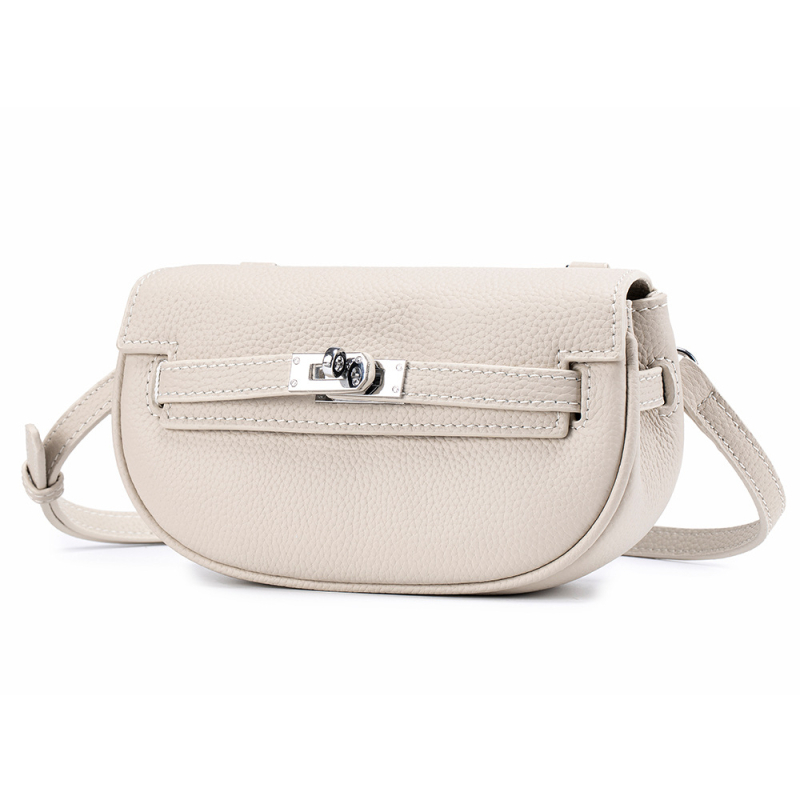 Nova ženska torbica od prave kože, Kelly stil, lagana crossbody, mala veličina