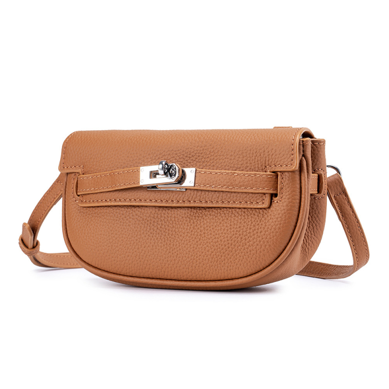 Nova ženska torbica od prave kože, Kelly stil, lagana crossbody, mala veličina