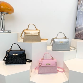 Ženska torbica s jedinstvenom teksturom, jesen 2024, Kelly crossbody, mala kvadratna torbica za rame