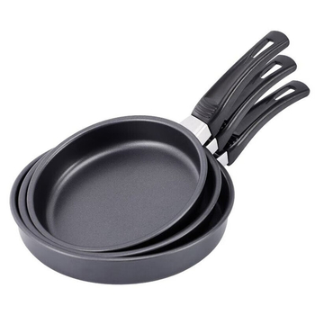 Tigaie mică din fontă, 18 cm, mâner lung, antiaderentă, pentru friptură și gătit zilnic