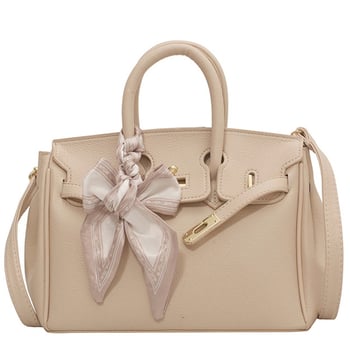 Ženska Kelly torba s PU teksturom, srednje veličine, svakodnevni stil, crossbody i ručna torba