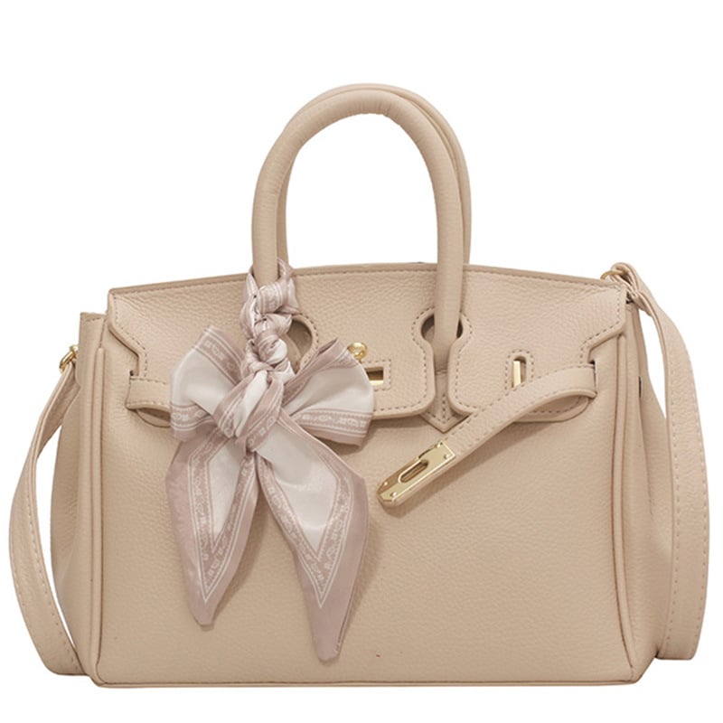 Ženska Kelly torba s PU teksturom, srednje veličine, svakodnevni stil, crossbody i ručna torba
