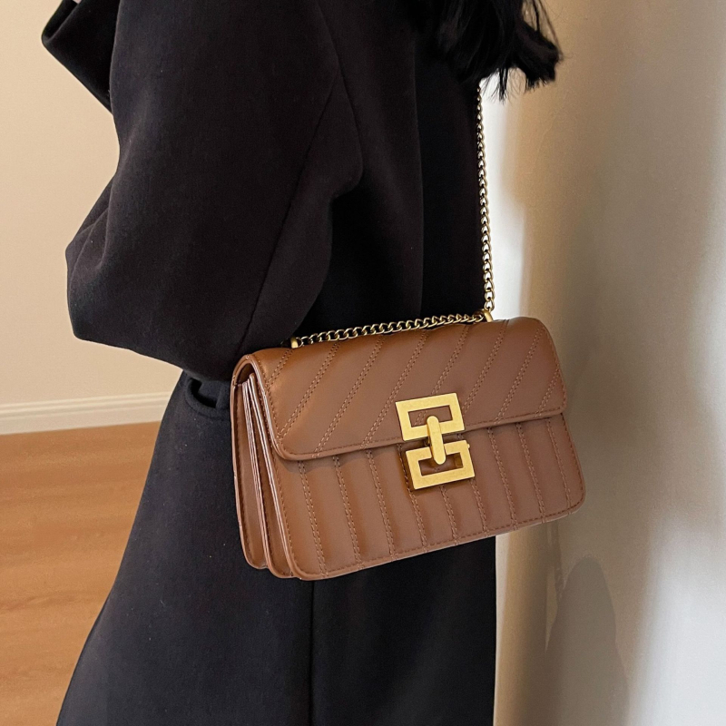Ženska crossbody torba s dijamantnim prešivanjem, proljeće 2025, korejskog stila, moderna i svestrana za posao
