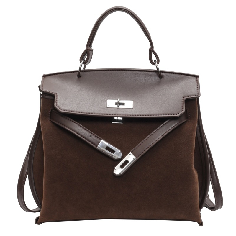 Premium matirana Kelly torba za žene, model 2025 jesen-zima, retro i svestrana za svakodnevnu upotrebu, crossbody torba