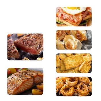 Tigaie plată japoneză, 26 cm, fontă neacoperită, pentru uz casnic, pentru fripturi și clătite
