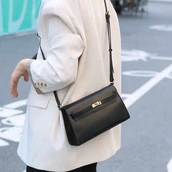 2026 nova moda od prave kože: mala crossbody torbica za žene, svestrana, visoke kvalitete goveđe kože