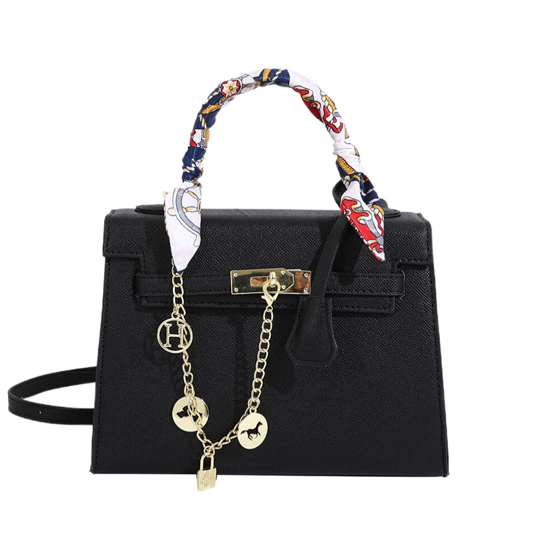Ženska Kelly torba srednje veličine, crossbody i ručna torba, PU koža, zatvarač s mehanizmom zaključavanja, poliester podstava, pravokutnog oblika, za svakodnevnu upotrebu