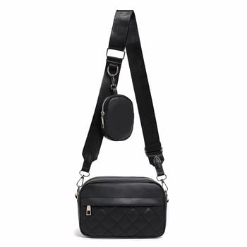 2025 nova modna ženska torbica preko ramena s jednostavnim izvezenim rombom, stil crossbody