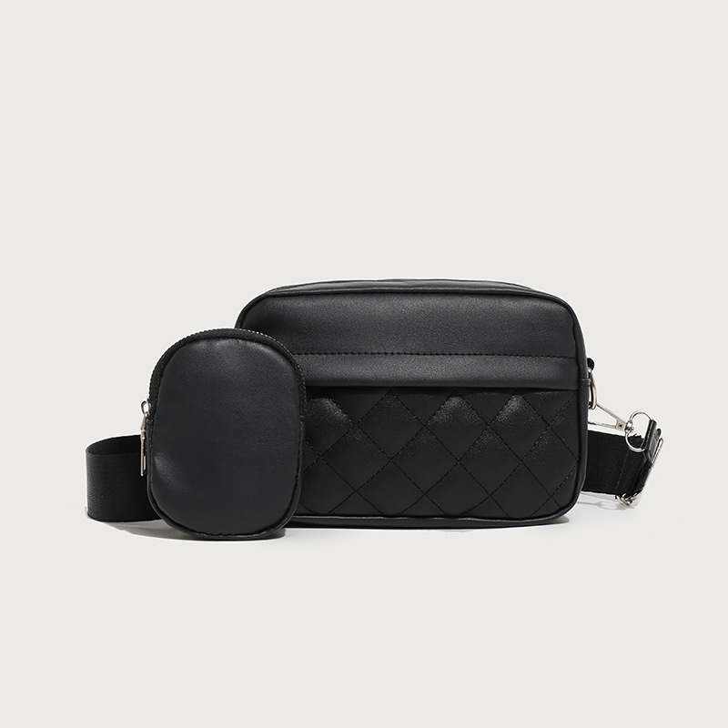2025 nova modna ženska torbica preko ramena s jednostavnim izvezenim rombom, stil crossbody