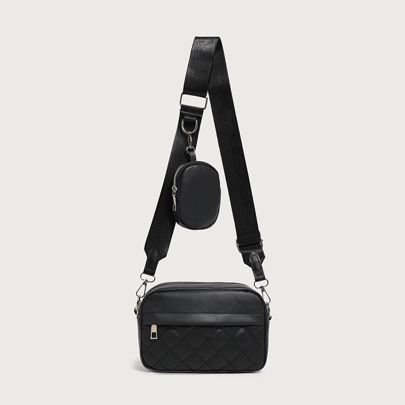 2025 nova modna ženska torbica preko ramena s jednostavnim izvezenim rombom, stil crossbody