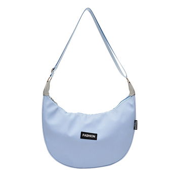Ženska crossbody torba u obliku dumplinga – moderan retro stil, svakodnevna platnena torba za studentice