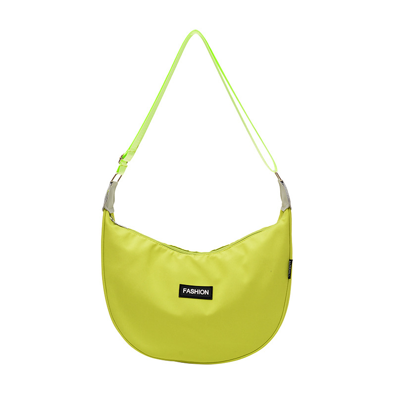 Ženska crossbody torba u obliku dumplinga – moderan retro stil, svakodnevna platnena torba za studentice