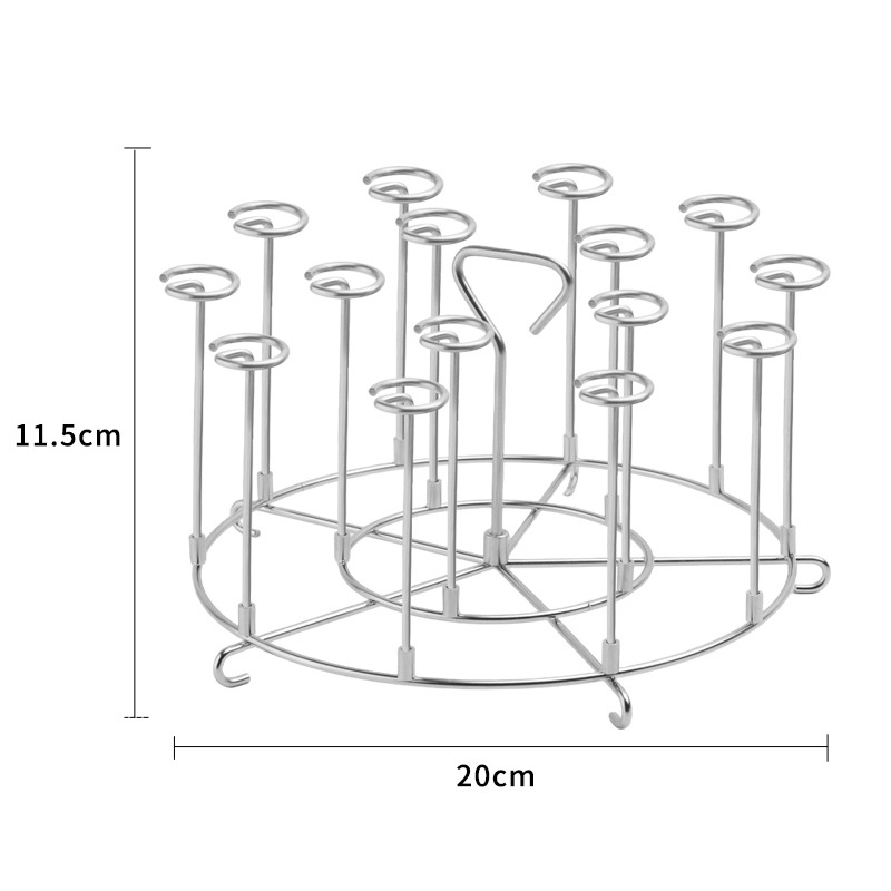 Set de accesorii pentru air fryer din oțel inoxidabil 304: grătar vertical, frigărui, grătar pentru cuptorul cu microunde, grătar BBQ, unelte de agățare