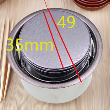 Termostat din oțel magnetic pentru gătitor de orez, limitator universal de temperatură, accesoriu circular pentru gătitoare de orez și oale sub presiune electrice